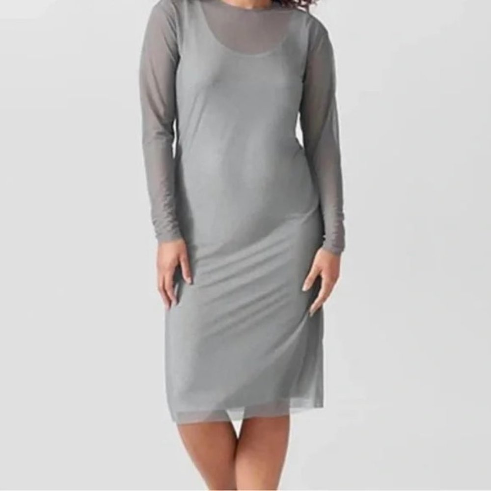 Univeral Standard Thames Fog sheer dress - size S (14-16)